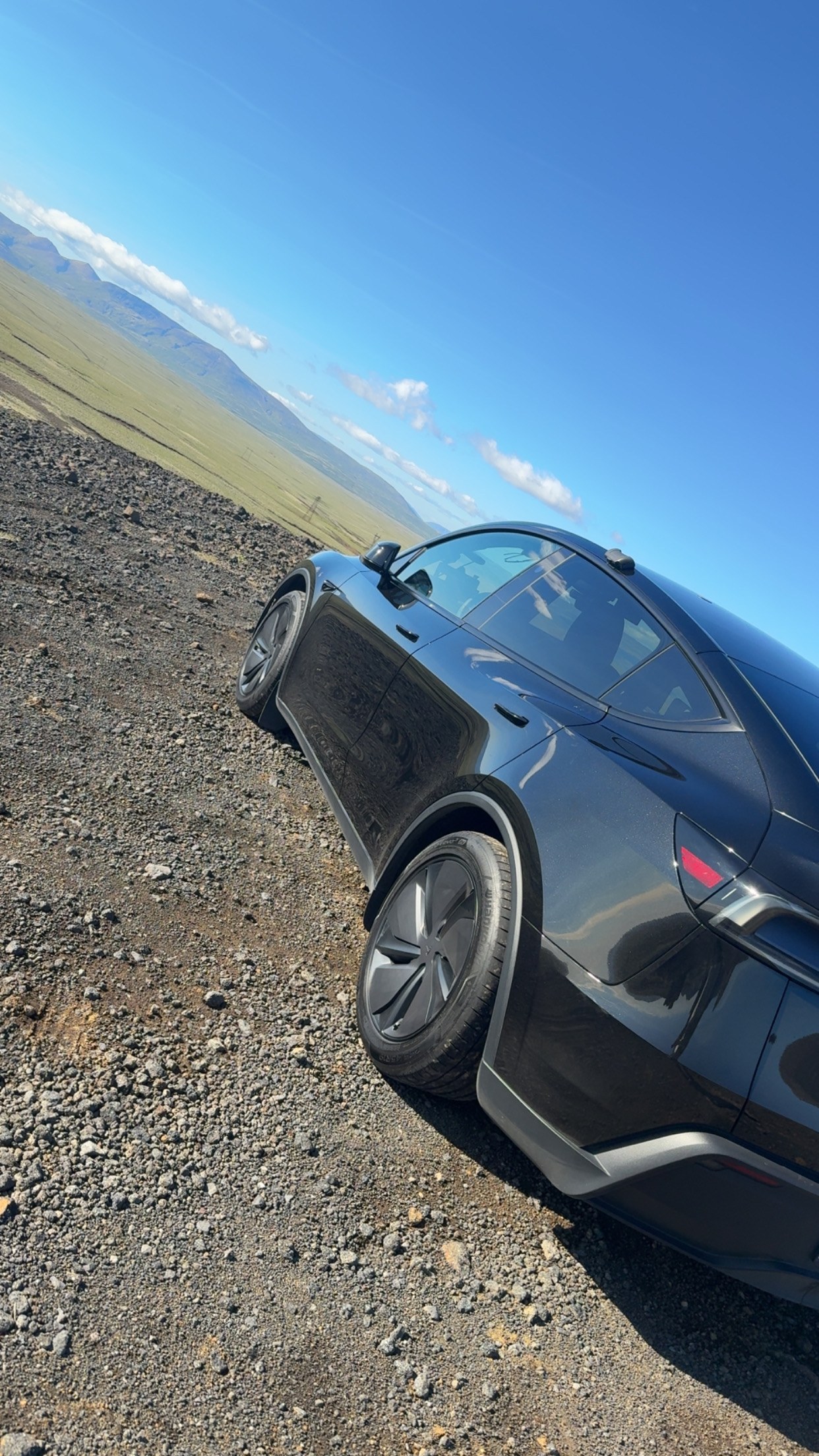 Driving from the ION Hotel Nesjavellir